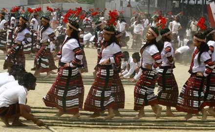 Cheraw Dance Mizoram