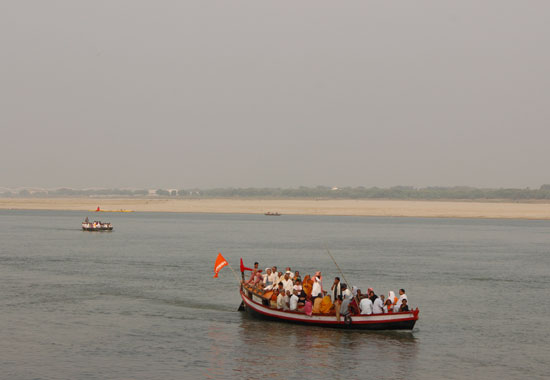Boat ride in varanasi