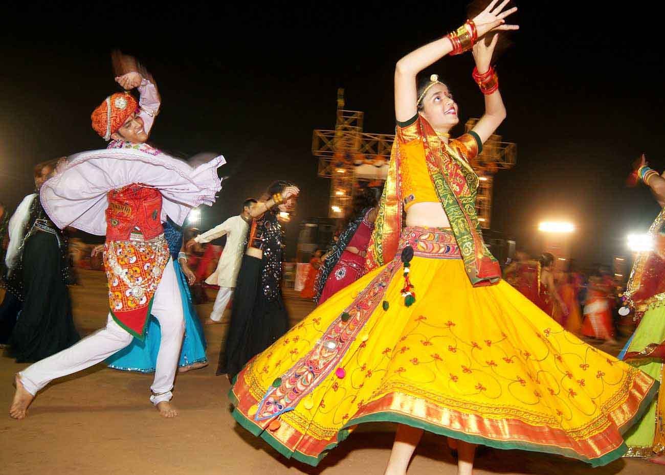 Bhil Lady Dancing during a Bhil Community Festival