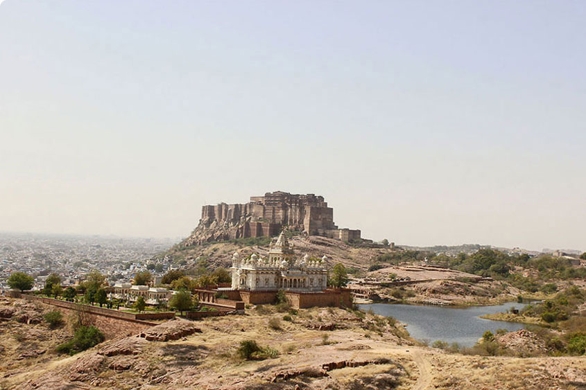 Visit Mehrangarh Fort Jodhpur during Rajasthan Tour Package